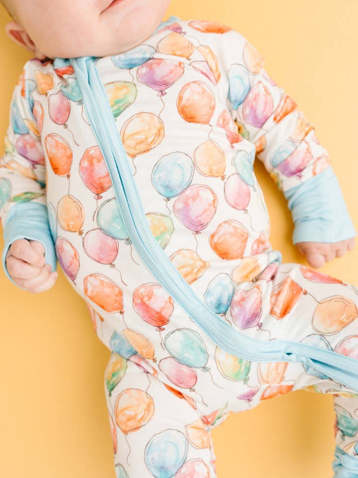 Little One Shop - Wholesale Clothing Set - Baby - Party Balloons Bamboo Sleeper