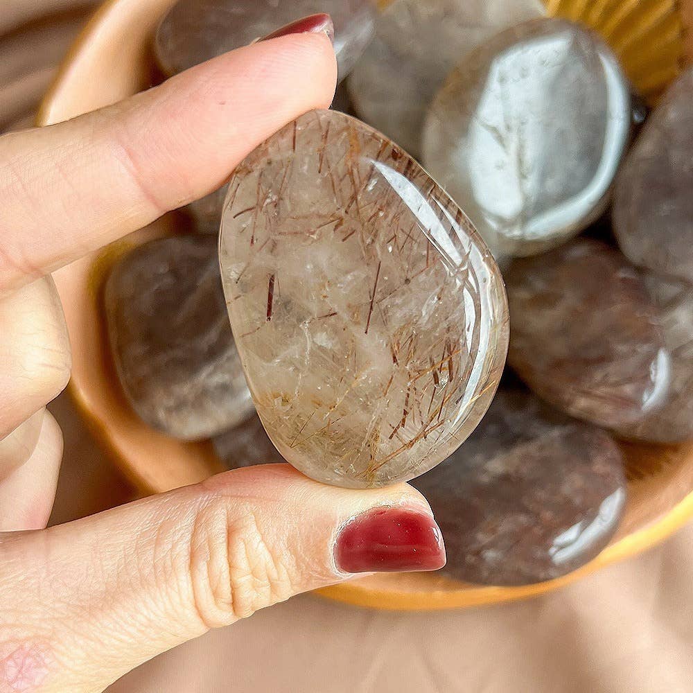 Surya Cristais - Wholesale Spiritual Stone/Crystal - Rutilated Smoky Quartz1