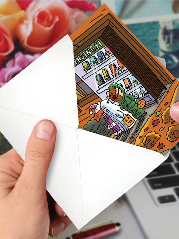 Halloween Card - Halloween Vending Machine for wholesale by NobleWorks