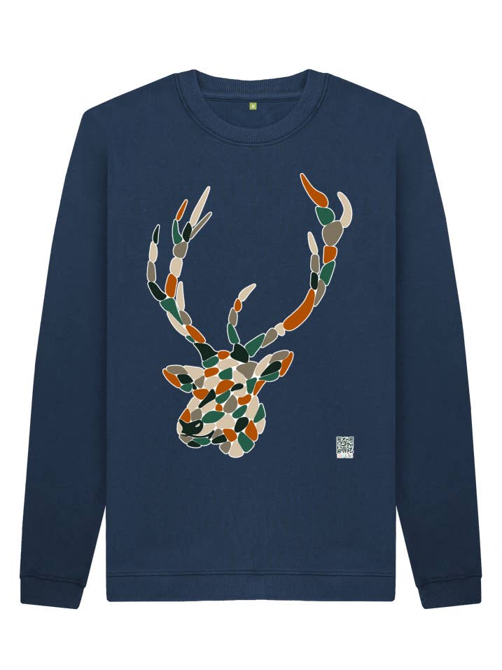 Kersttrui met rendieren voor kinderen voor wholesale door Dodo & Pals