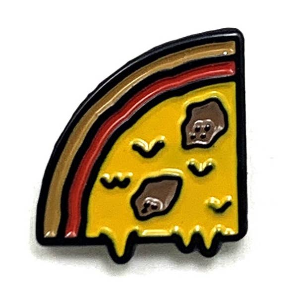 Tavern Style Pizza Corner Pin for wholesale by Reppin Pins