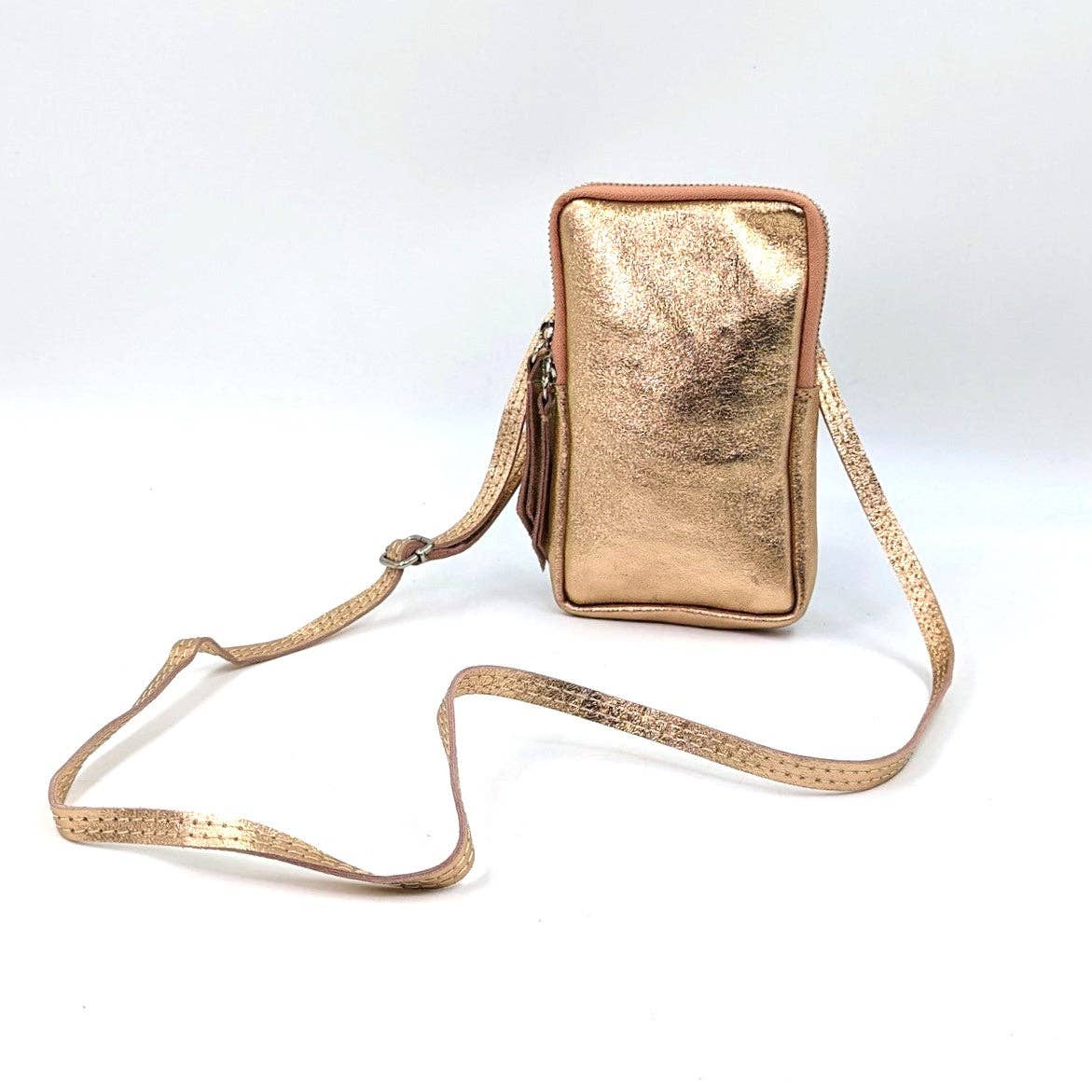 Tempest Designs – wholesale Crossbody bag – Women's – Essential metallic leather cross body phone bag/purse13