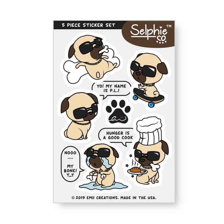 PL het mug stickervel voor wholesale door Emii Creations