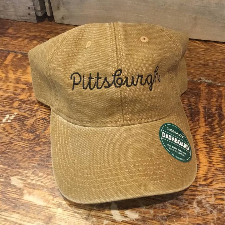 Cappello da baseball di Pittsburgh ricamato per la vendita all'ingrosso da parte di HOMETOWN APPAREL CO.