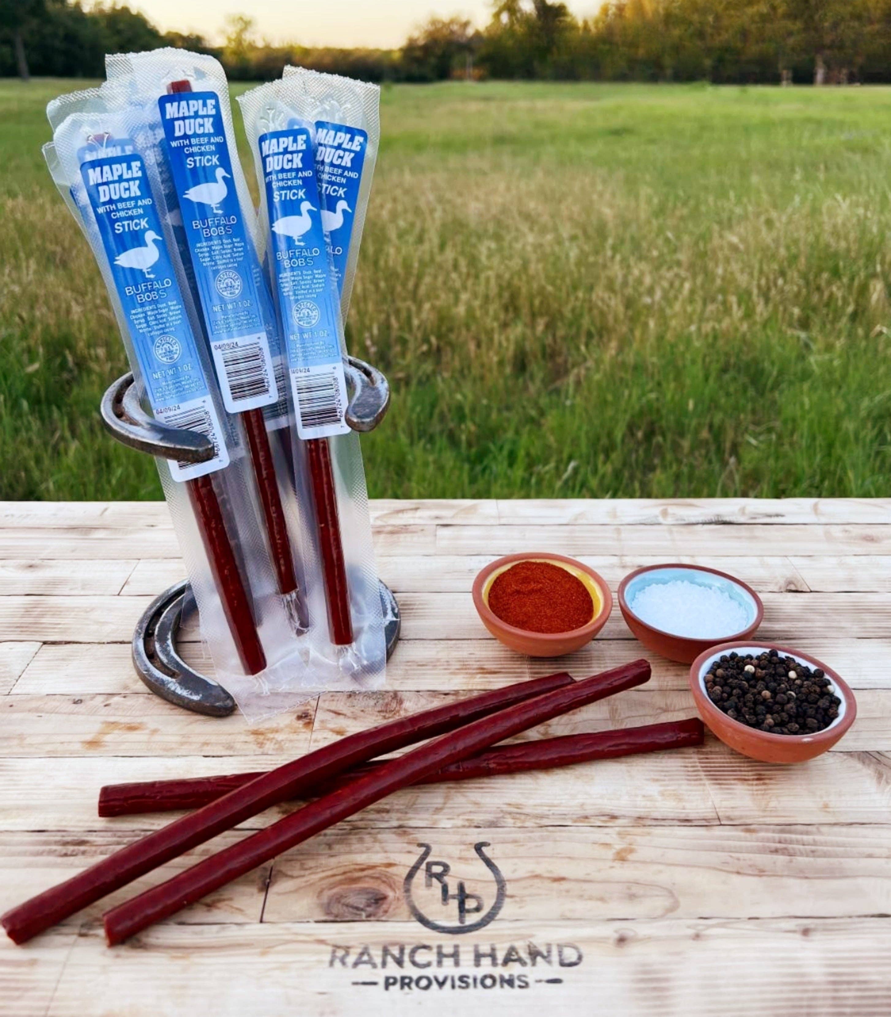 Ranch Hand Provisions - Wholesale Jerky - Maple Duck Stick3