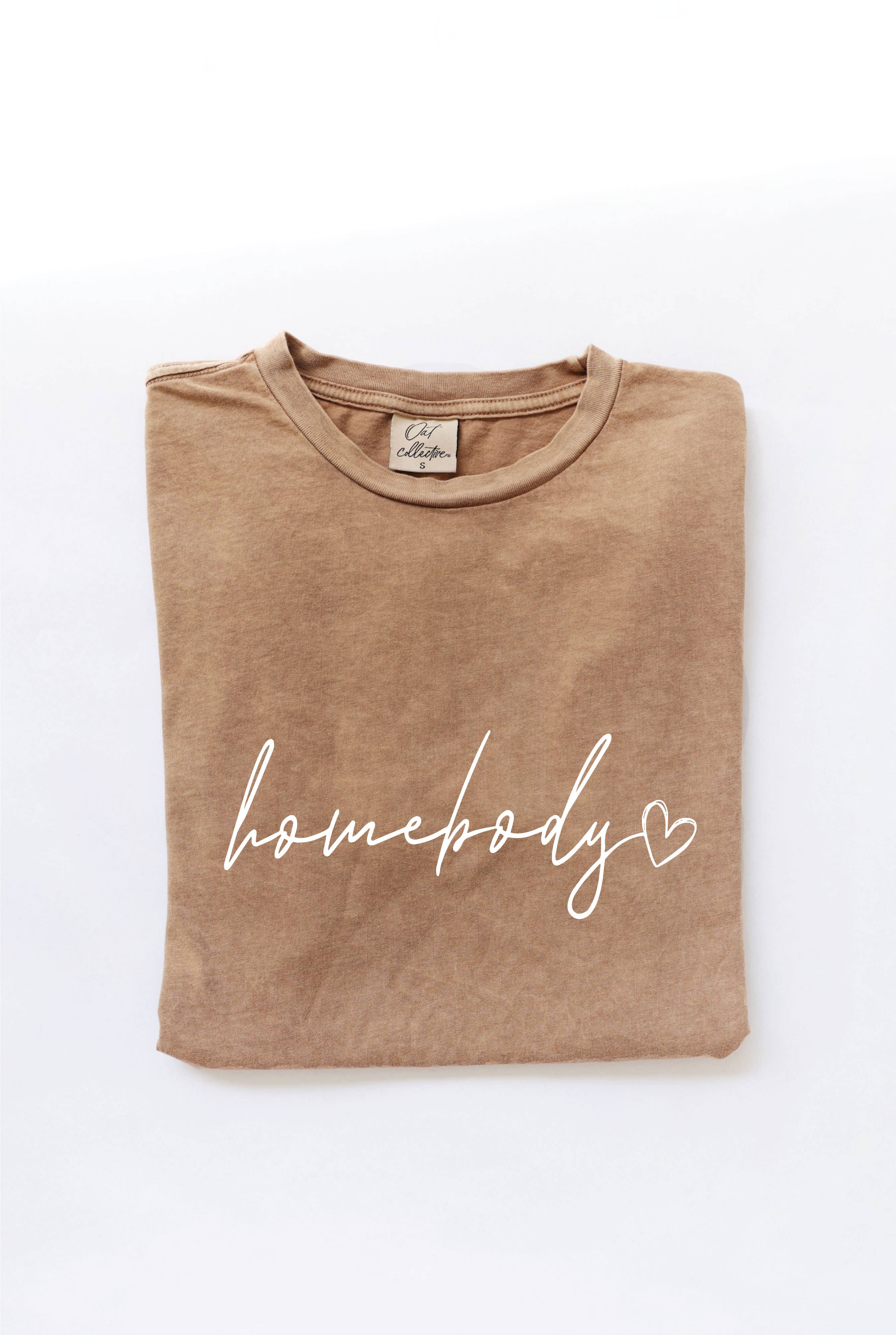 OAT COLLECTIVE – Engroshandel T-shirt med print - Dame – HOMEBODY Mineral grafisk top4