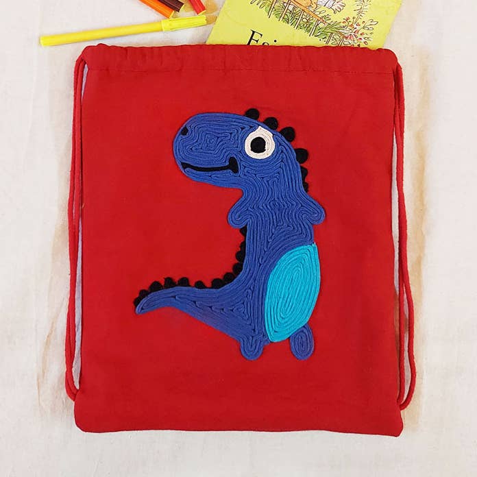 Sac à dos pour enfants à thème animal brodé pour l'école et les voyages pour la vente par Zwende