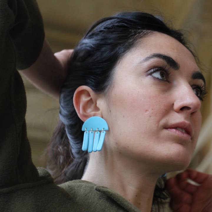 Earrings - The Jellyfish for wholesale by Club Paillettes