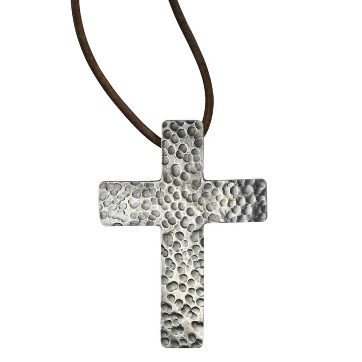 Apostle Cross Pendant, Silver for wholesale by HomArt