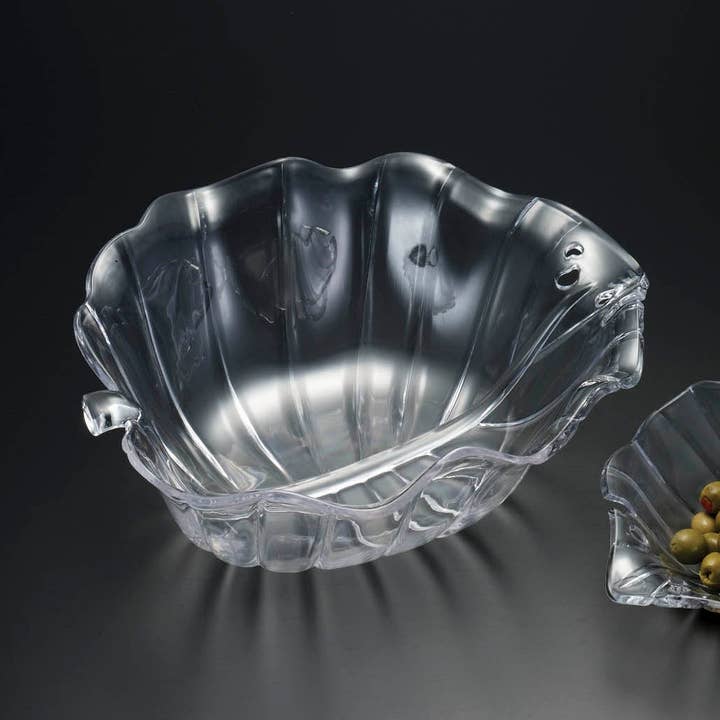 Small Tropical Leaf Bowl for wholesale by Huang Acrylic