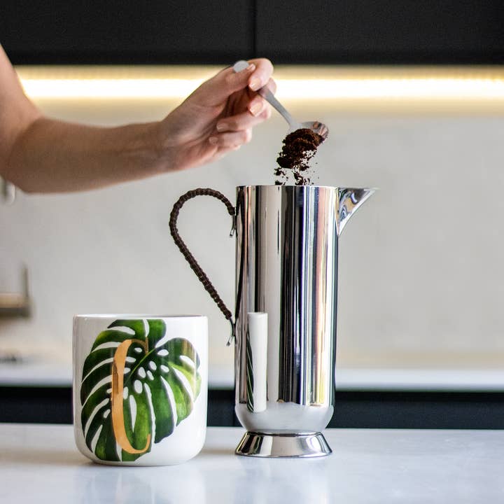 Nick Munro - Wholesale French Press - Domus Cafetiere Large - Wicker Handle