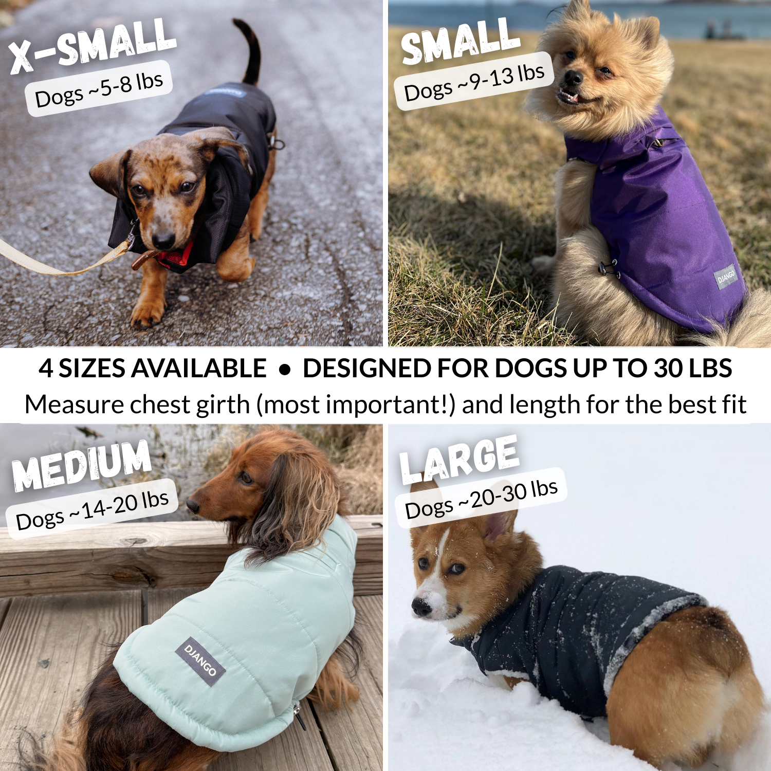 DJANGO - Wholesale Pet Coat - Dog - Snowline™ Puffer Dog Coat - Rose Petal Pink3