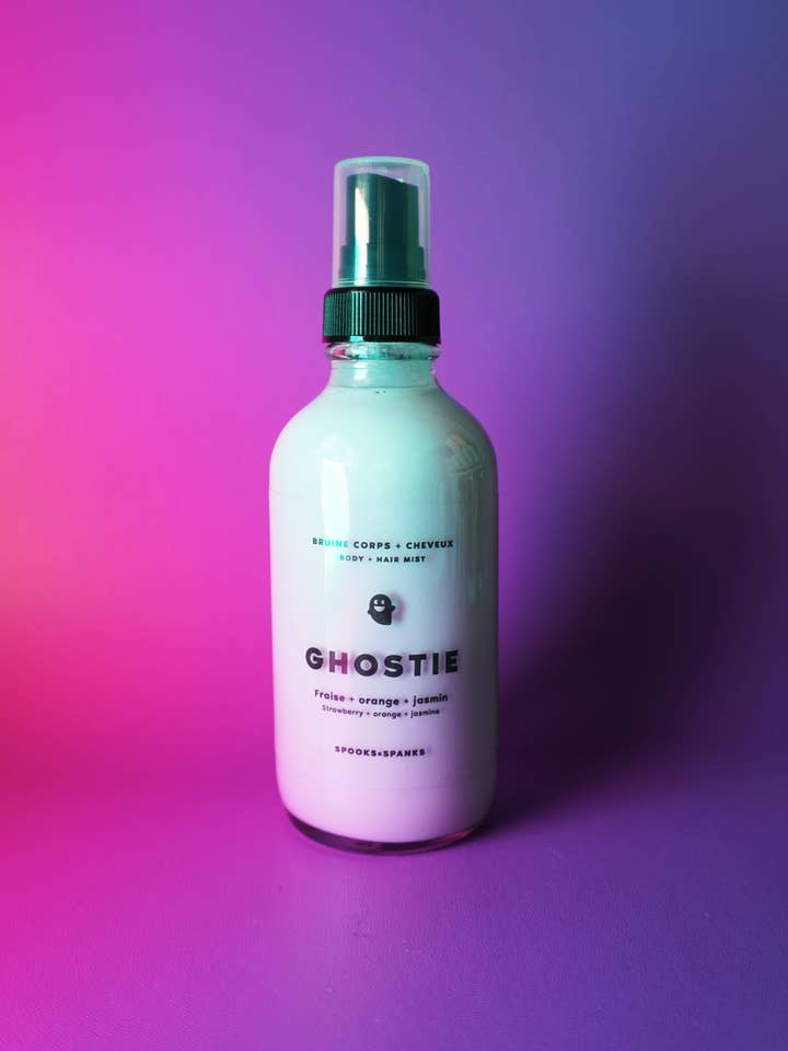 Ghostie Body and Hair Mist - Orange + Strawberry + Jasmine for wholesale by Spooks & Spanks