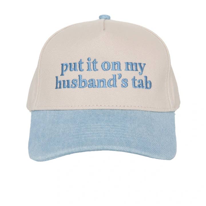 Katydid – wholesale Trucker hat – Women’s – Put It On My Husband's Tab Two-Toned Vintage Hat4