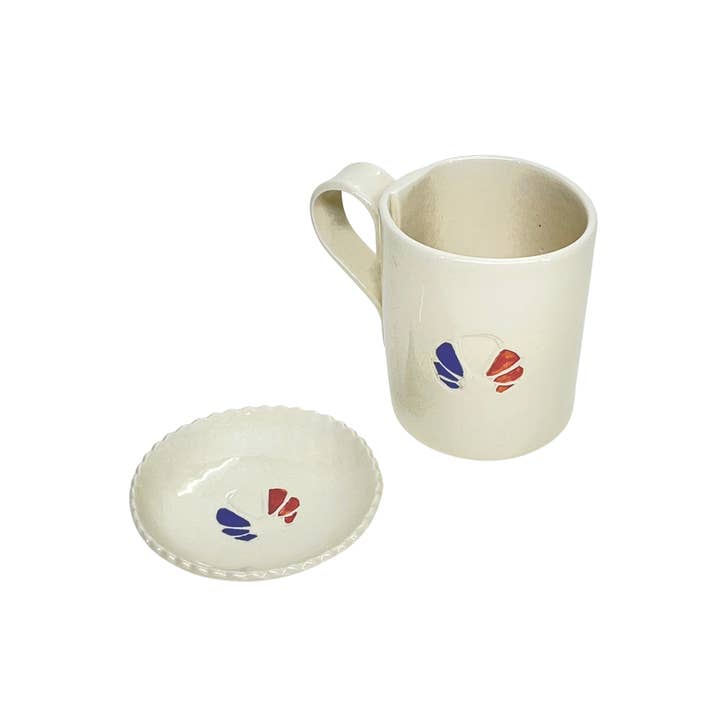 Porcelaine Moderne - Wholesale Decorative Plate/Dish/Bowl - Grandmother's Croissant French Picnic Bowl2