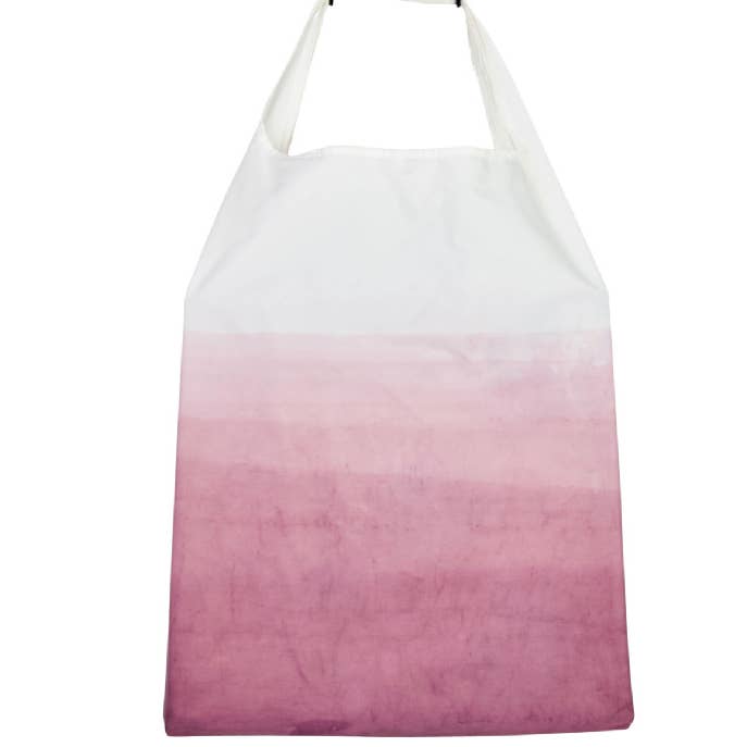 Saco de Compras Reutilizável Eco-Chic Tingido à Mão em Degradê por atacado de MSL BAGS