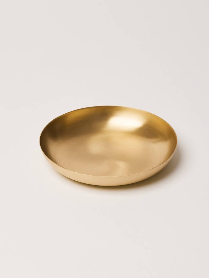Heirloom Brass Tapas Plate for wholesale by Fleck