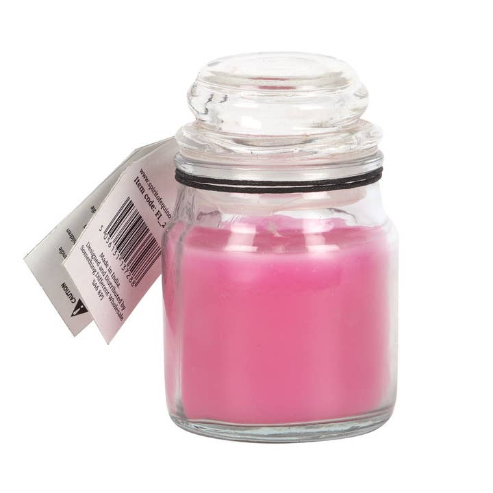 Something Different Wholesale - Wholesale Jar/Filled Candle - Floral 'Friendship' Magic Spell Mini Candle Jar