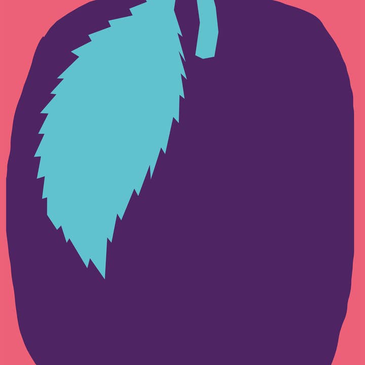 'Plum' Giclée-tryk for engroshandel hos RUDE