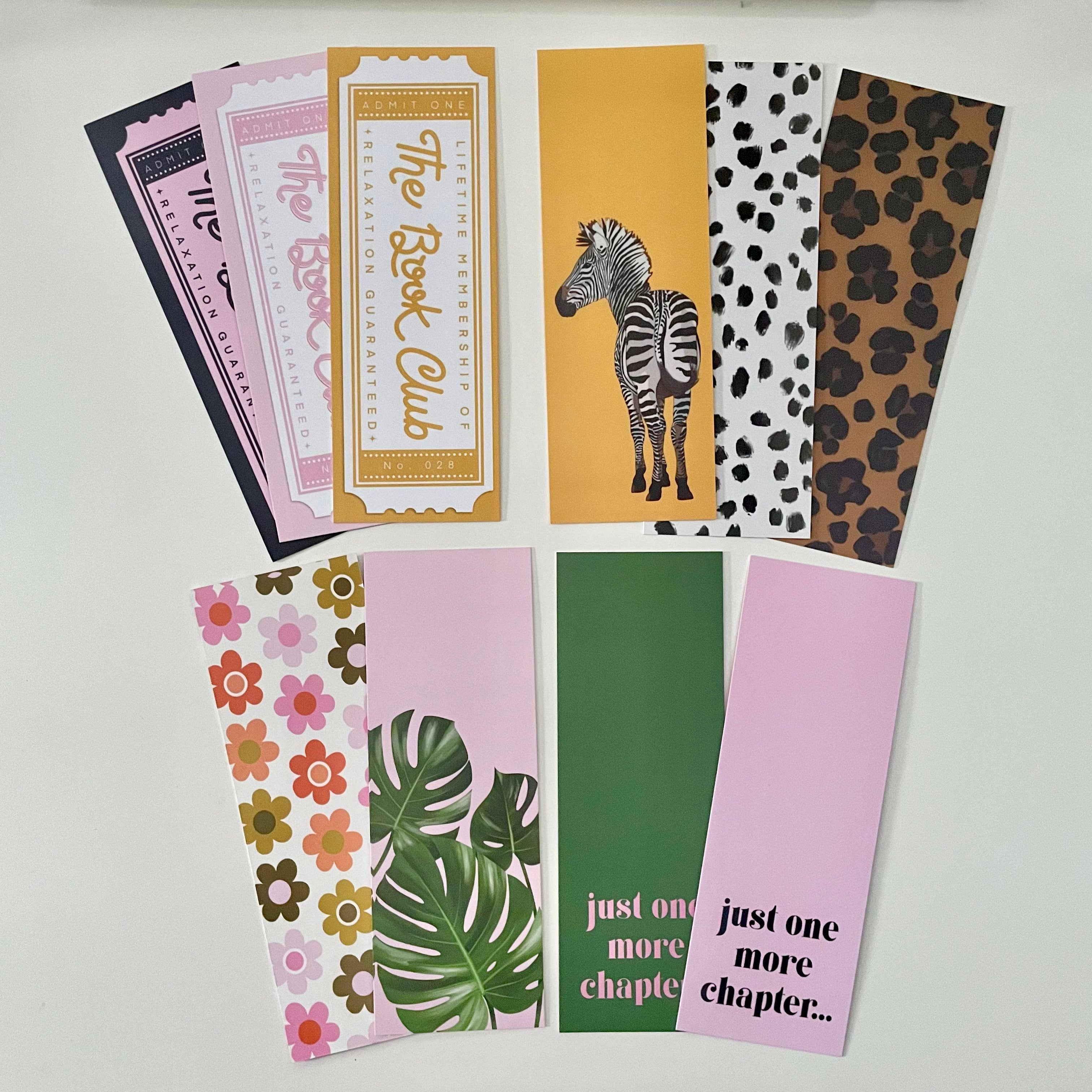 Dolly’s Doodles - Wholesale Bookmark - Mustard Book Club Bookmark Book Gift3