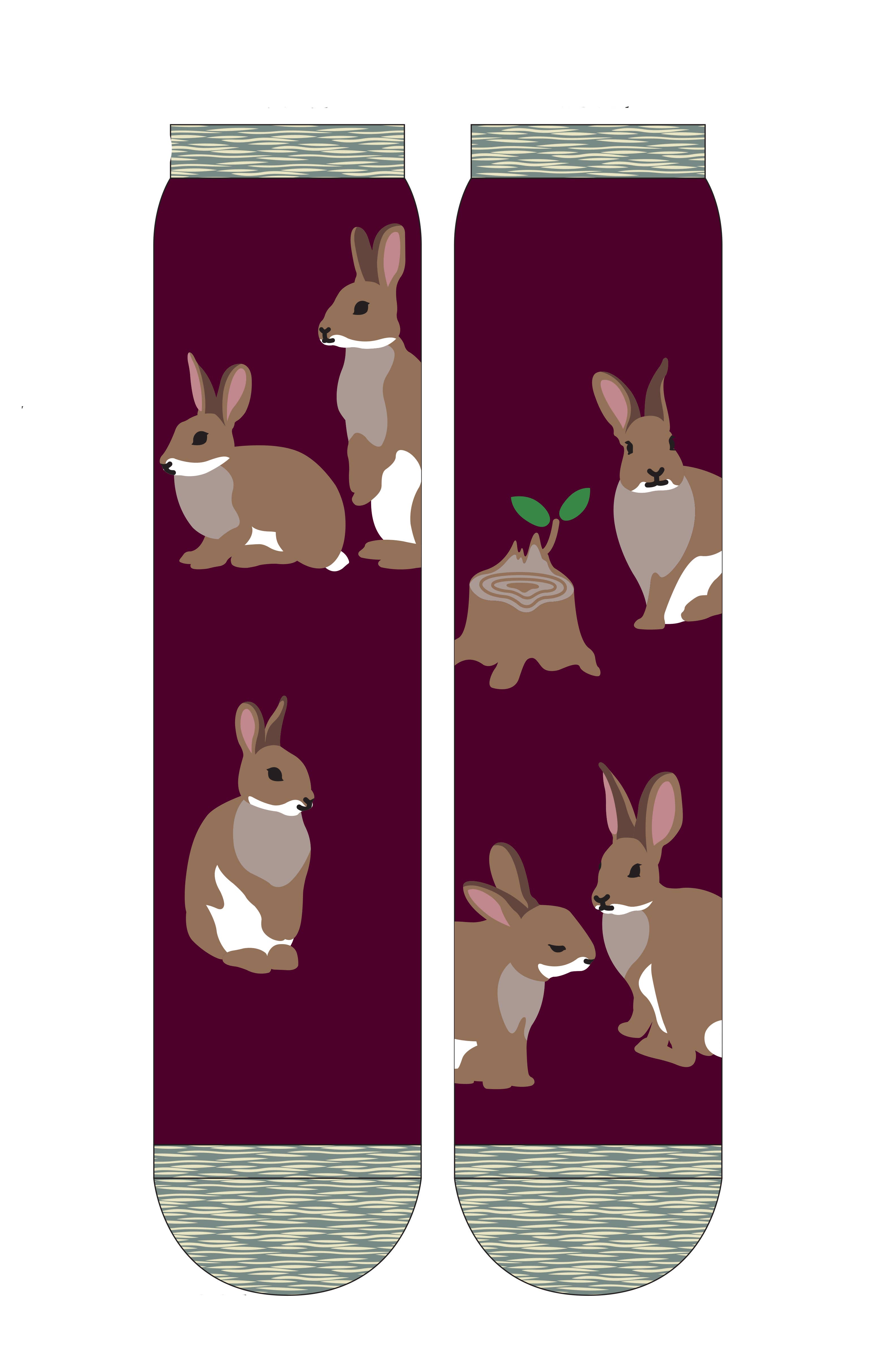 Tabbisocks – Großhandel Socken - Unisex – Bunny Rabbit Replant Donation Socken aus Bio-Baumwolle1