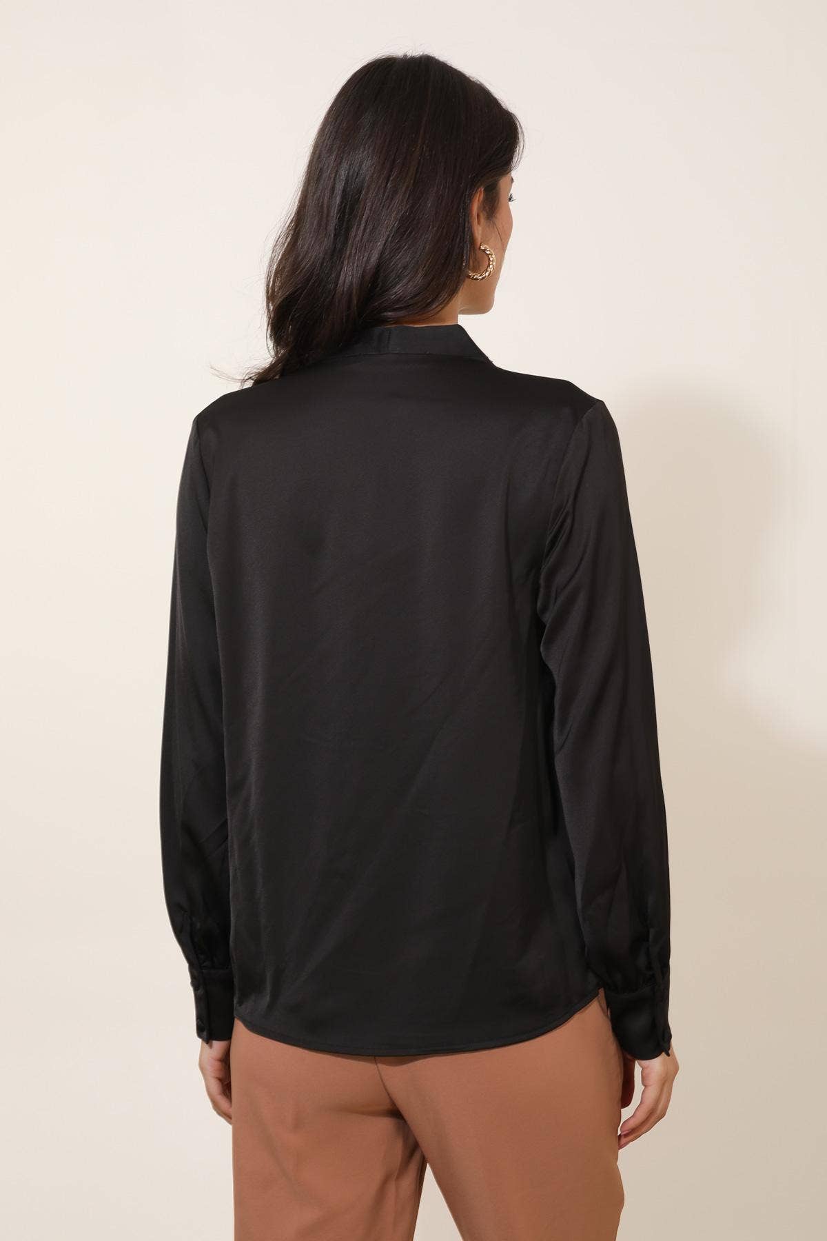 LULUMARY - Vendita all'ingrosso Camicetta - Donna - Blusa satinata H67212