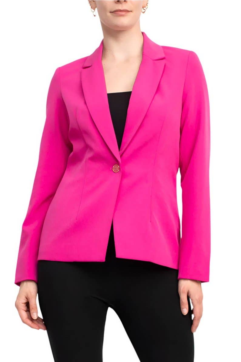 Immediate Apparel - Wholesale Blazer - Women's - Nanette Lepore Notch Lapel Nolita Stretch Blazer8