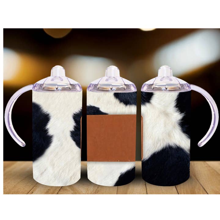 KB & Co. - Wholesale Insulated Mug/Tumbler - Cowhide sippy