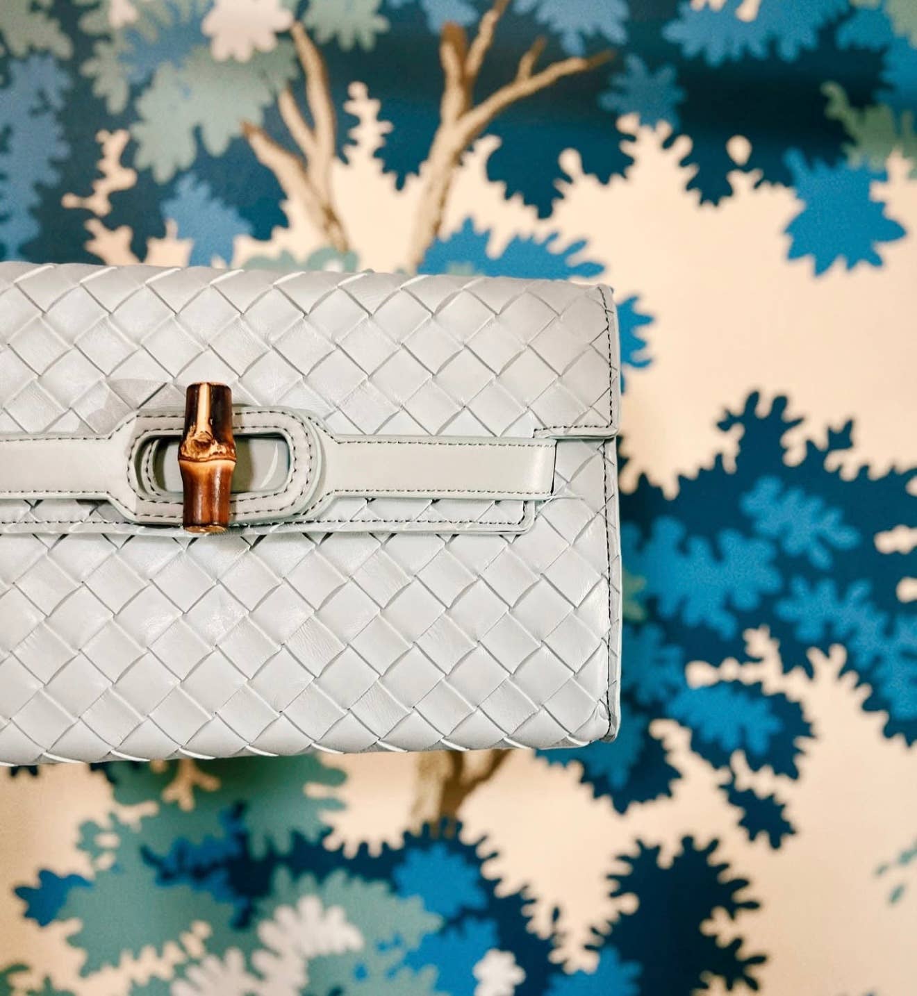 Clutch Charleston - Wholesale Clutch Bag - Women's - Broad Clutch- Haint Blue3