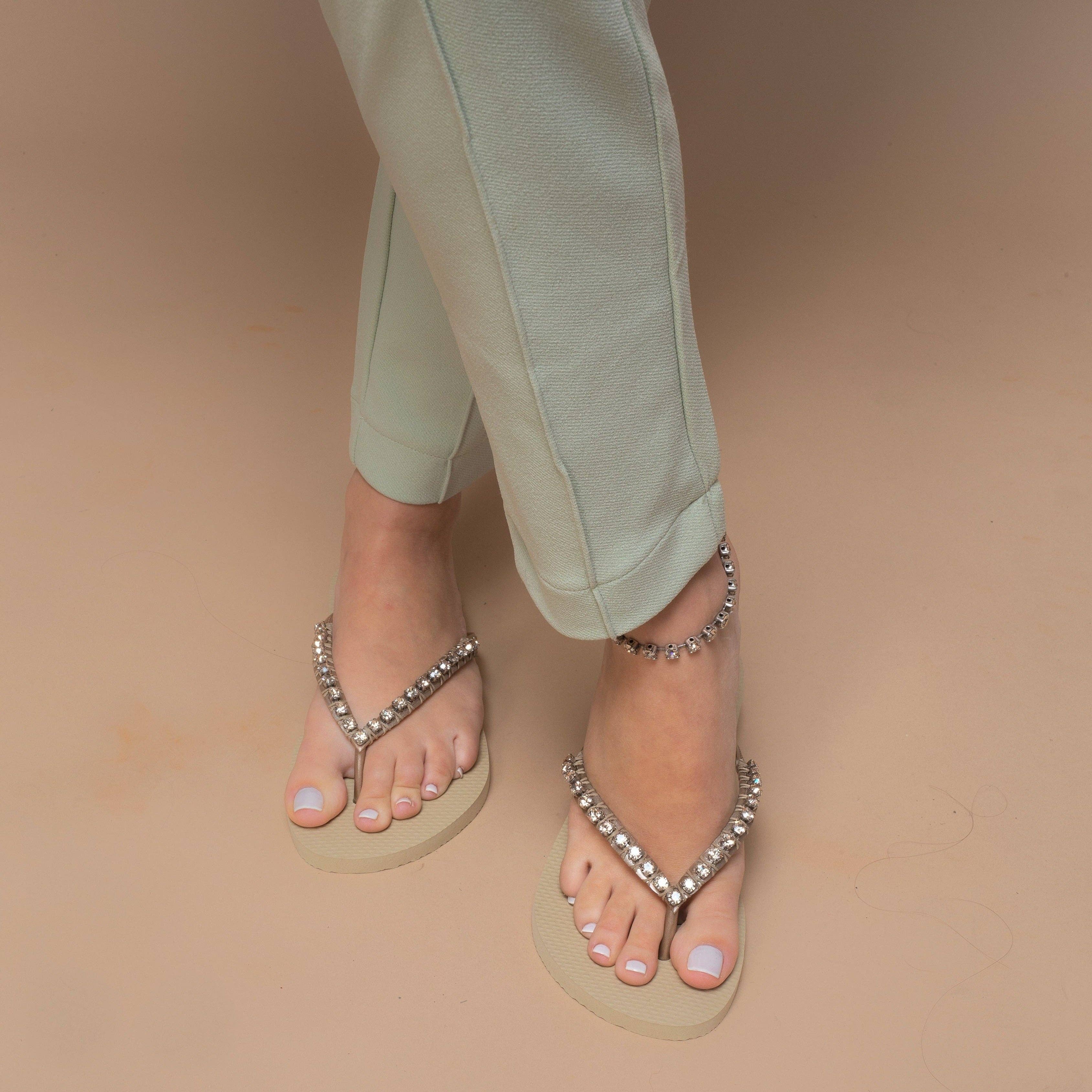 Coravana Jewelry - Wholesale Teenslippers - Dames - Mini Diamonds teenslippers1