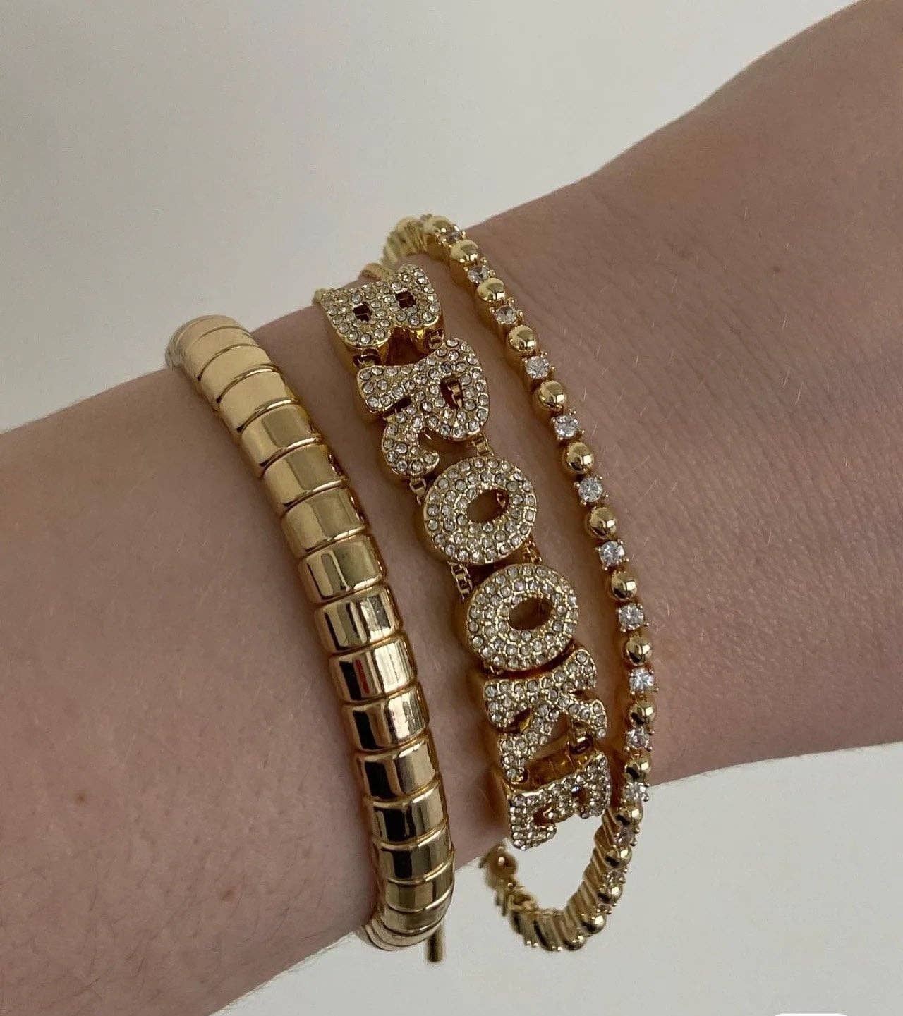 ZEN&CO Studio - Wholesale Charm/Dangle Bracelet - INDIE Personalized Nameplate charm bracelet,  Sterling Silver, 18K Gold Plated, Freshwater Pearl, Nature Stone6