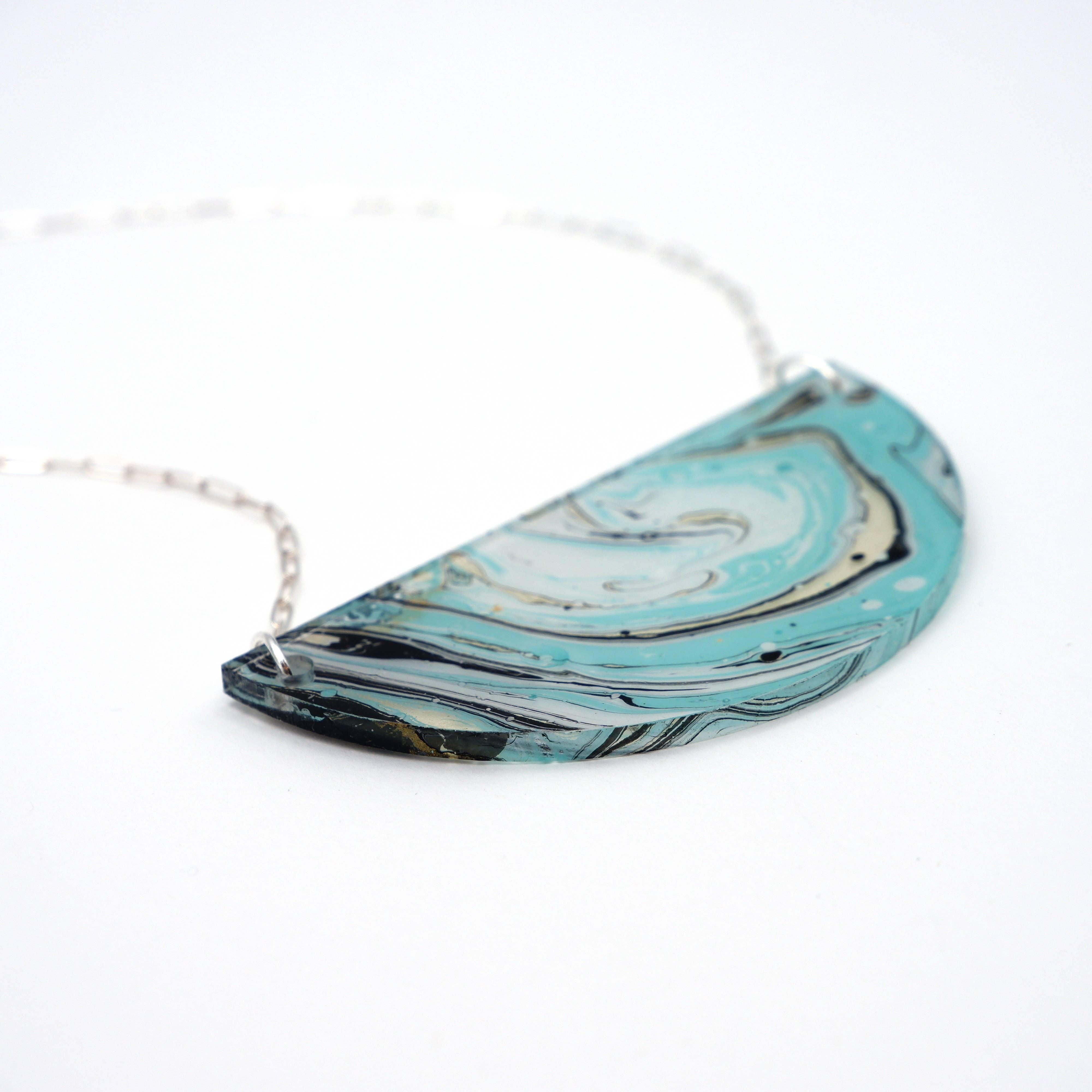 Grayjay Studio - Wholesale Pendant/Charm Necklace - Half Moon Pendant Necklace5