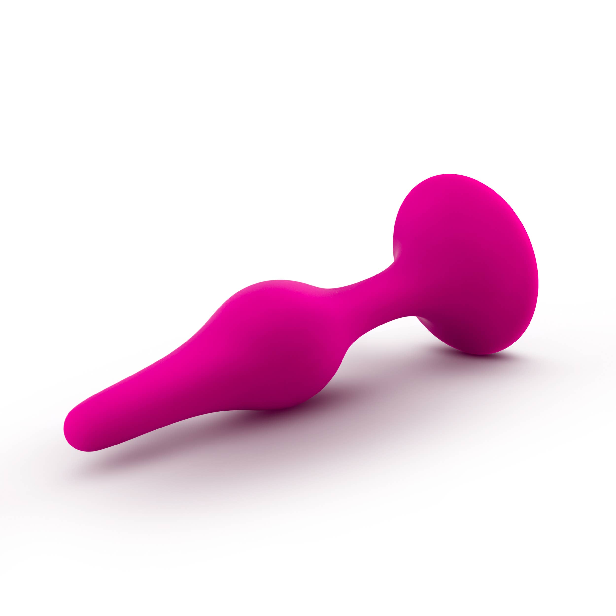 Blush - Wholesale Sex Toy - Luxe - Beginner Plug Small - 3.25" Puria Silicone Anal Toy6