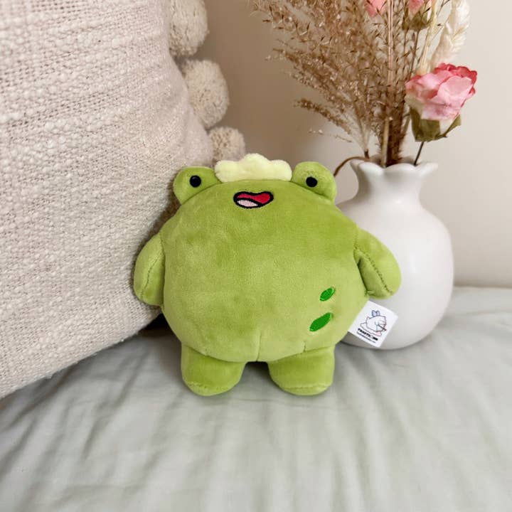 Toastedink - Wholesale Stuffed/Plush Toy - Kids & Baby - Cute Frog Plush Keychain | Plushie Keyring