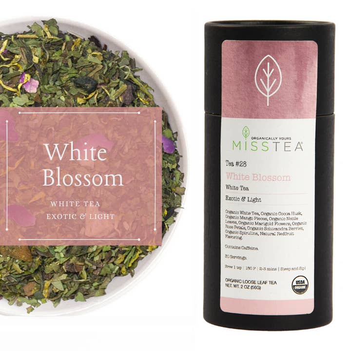 Organic White Blossom for wholesale by Miss Tea