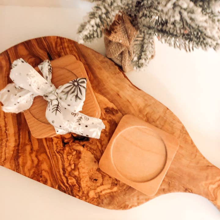 Abelina Shop - Wholesale Coasters - Walnut & Bamboo Ecofriendly Coasters2