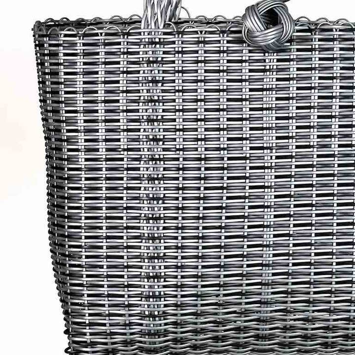 The Niger Bend – wholesale Tote bag – Women's – Deep Woven Recyclyed Plastic tote with closure - El Salvador