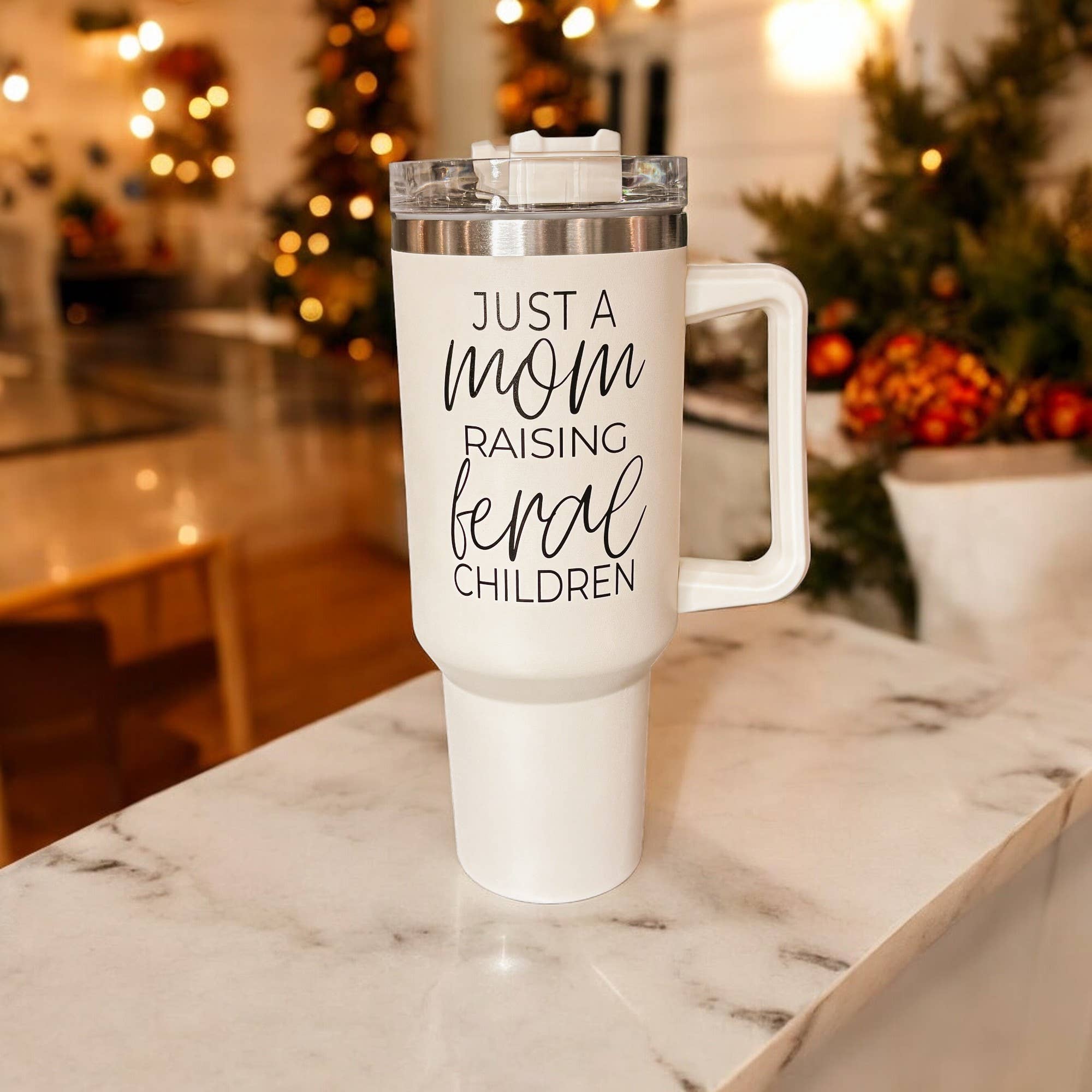 Gia Roma - Wholesale Insulated Mug/Tumbler - Sweater Weather Cream 40 oz Travel Tumbler, Fall Home & Gift61