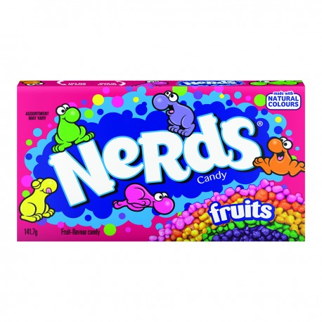 INTERNATIONAL TASTE FOOD SARL - Wholesale Gummy - NERDS FRUITS THEATER 142GR X 120