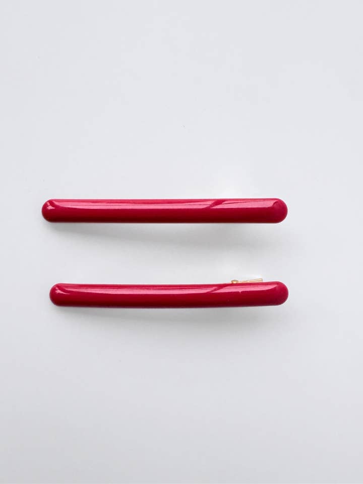 Reverie Haar - Luma Speld / Rood / Haarspelden voor wholesale door PONY-O UK