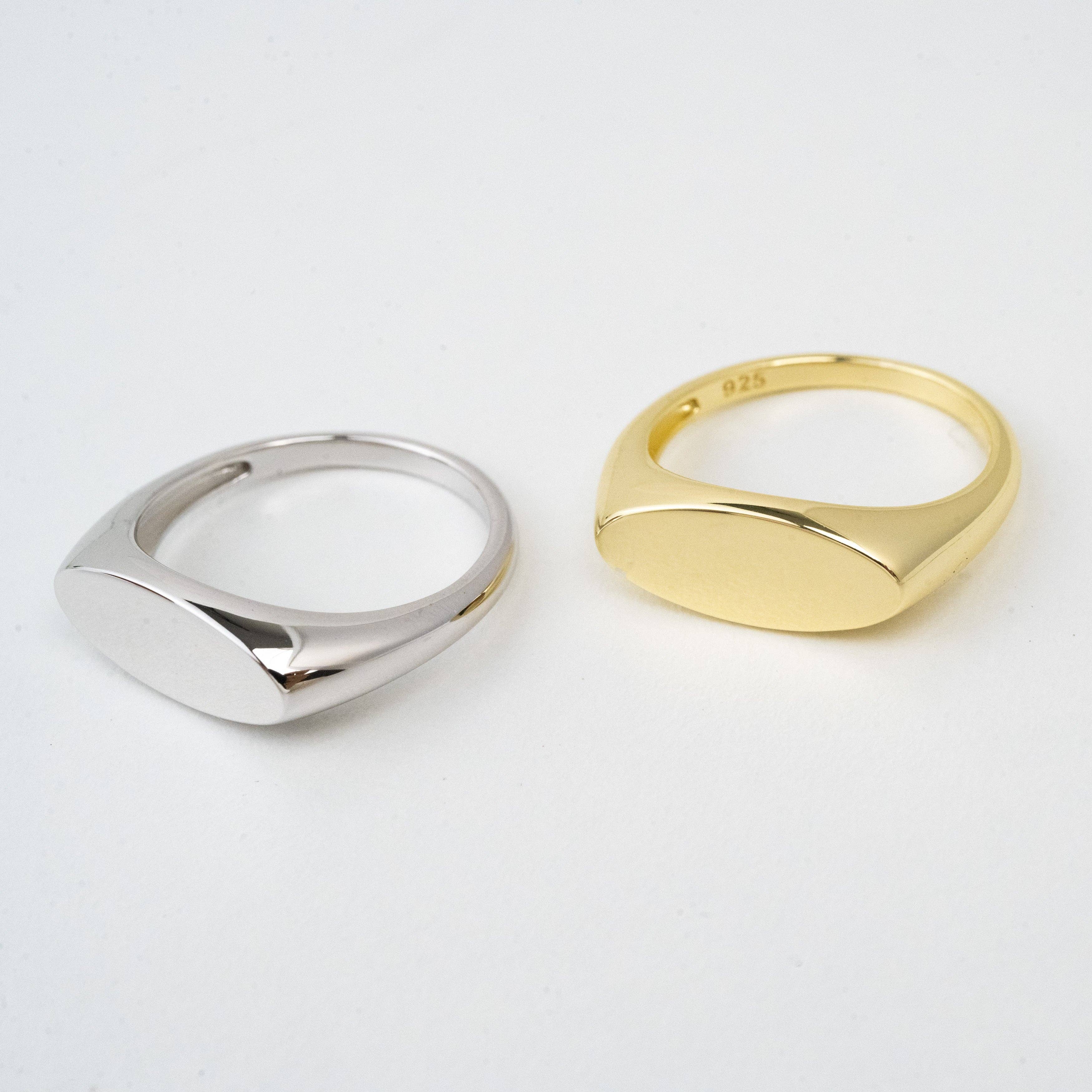 Sami Jewels - Wholesale Signet Ring - Square Signet Ring2