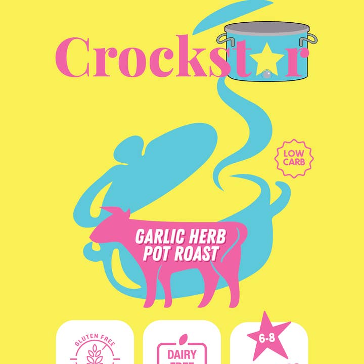 Garlic Herb Pot Roast for wholesale by Crockstar Dinner Club