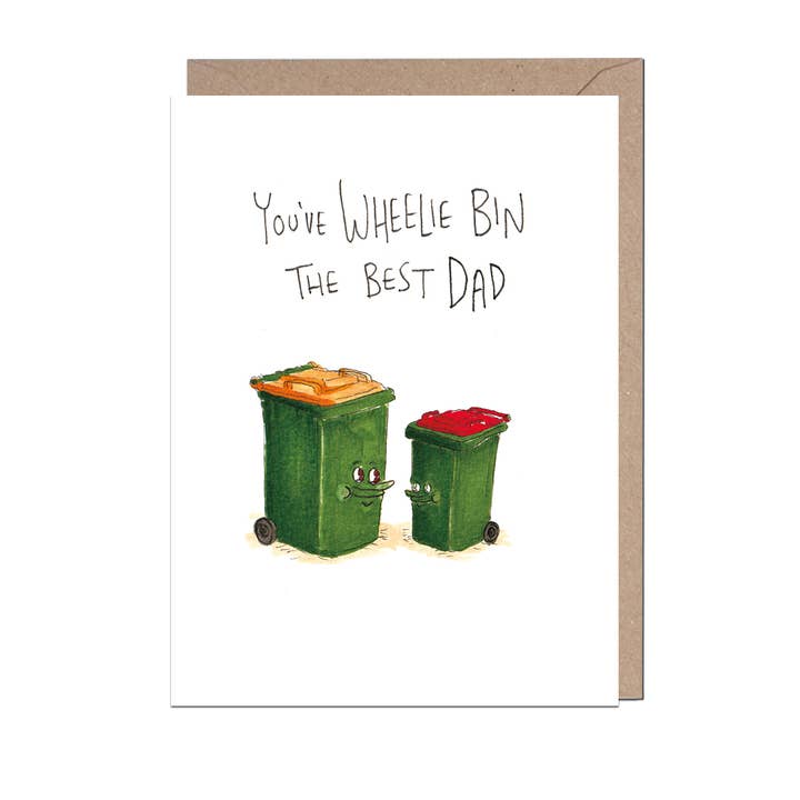 HJULSOPP BÄSTA PAPPA Kort för wholesale av Jolly Awesome