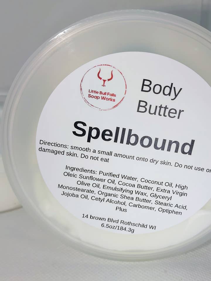 Spellbound Body Smör för wholesale av Little Bull Falls Soap Works