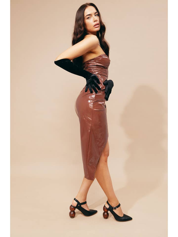 Mas Laus – wholesale Högklackade skor - Dam – MICHELANGELO KLACKAR MED EXKLUSIVA TRÄ KLACKAR - SVART3