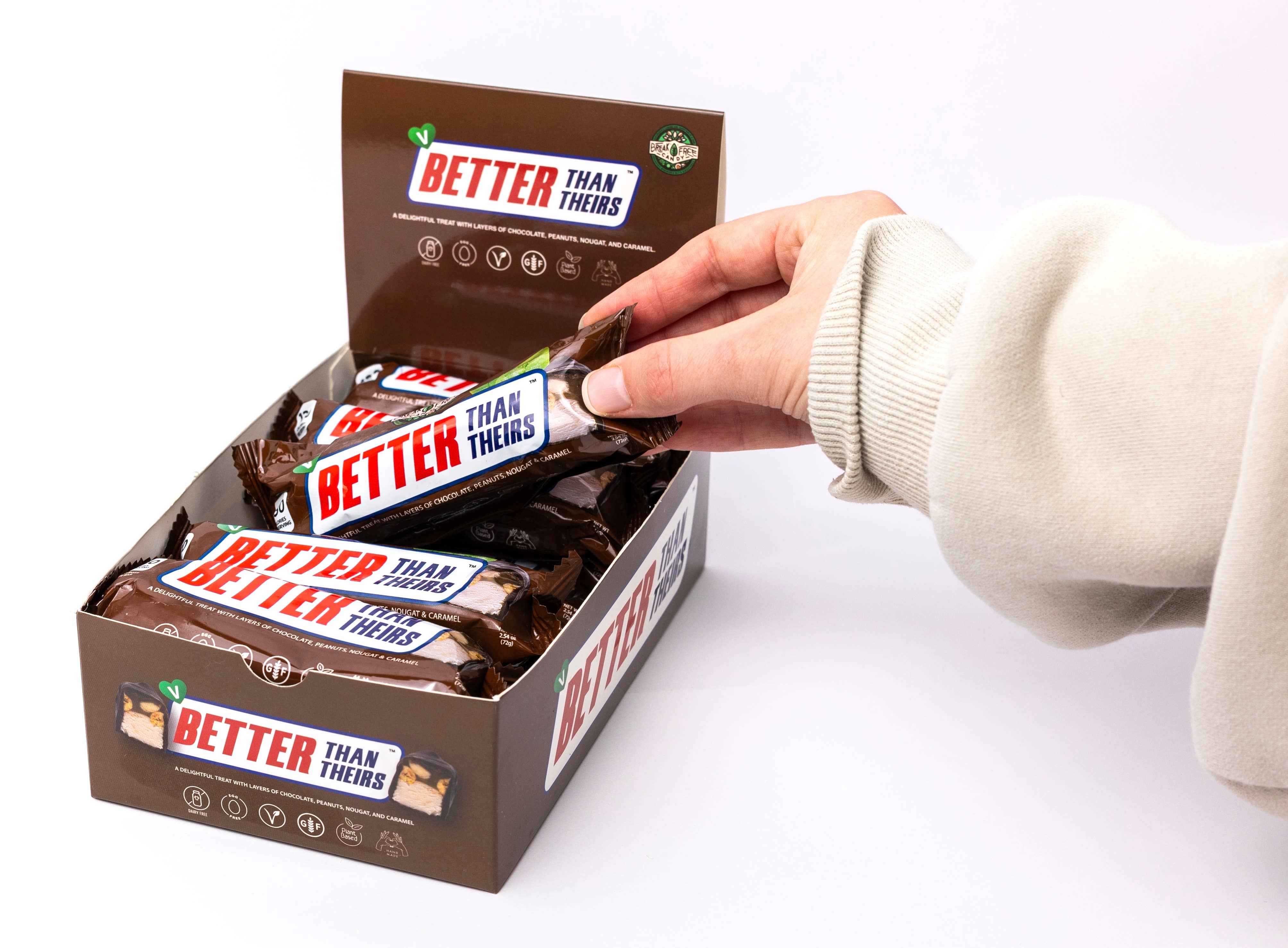 Break Free Candy - Wholesale Chocolate Bar - Vegan Better Than Theirs™ Candy Bar (Pack of 12) 1