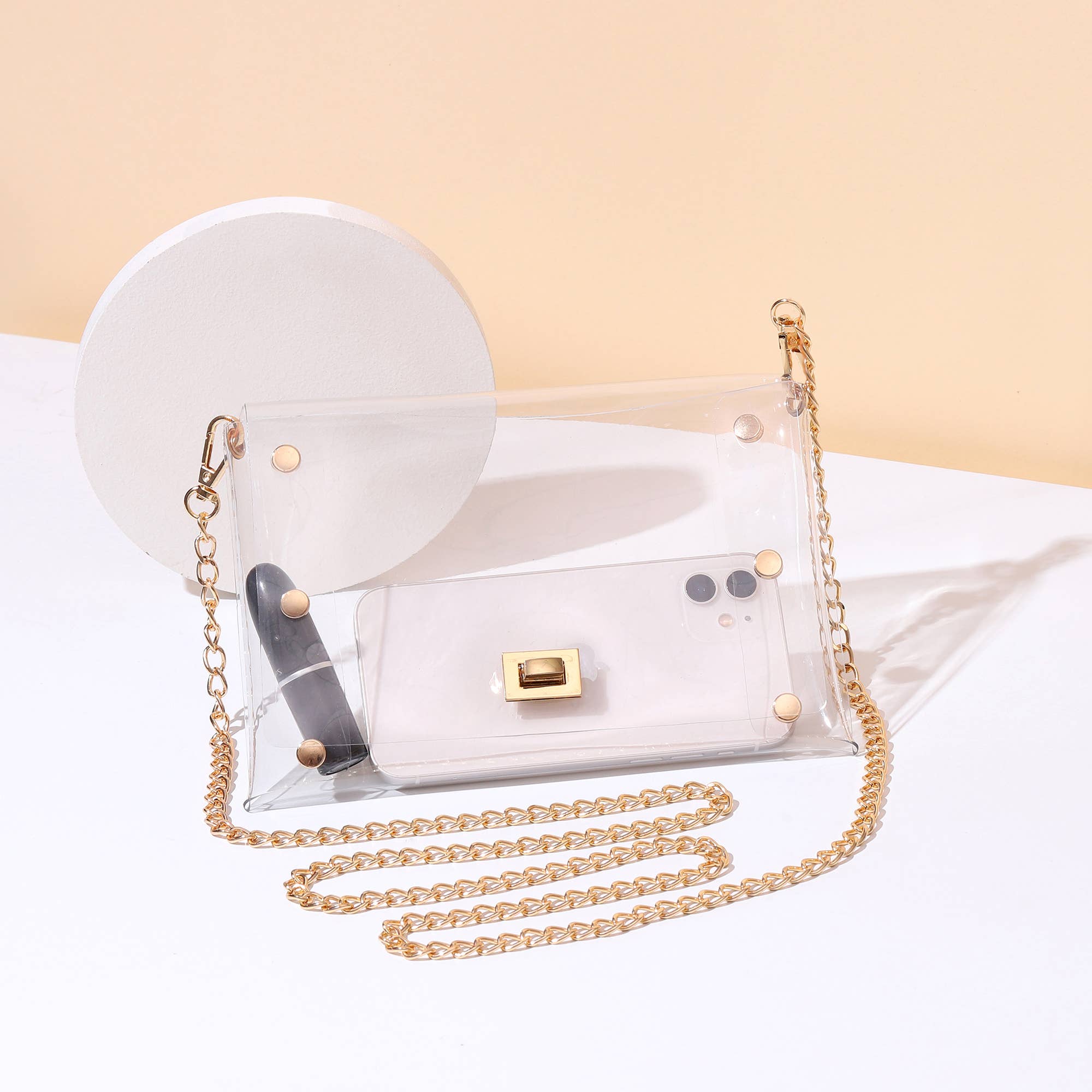 Natalie Mills - Wholesale Crossbody Bag - Women's - Phoebe Clear Handbag2