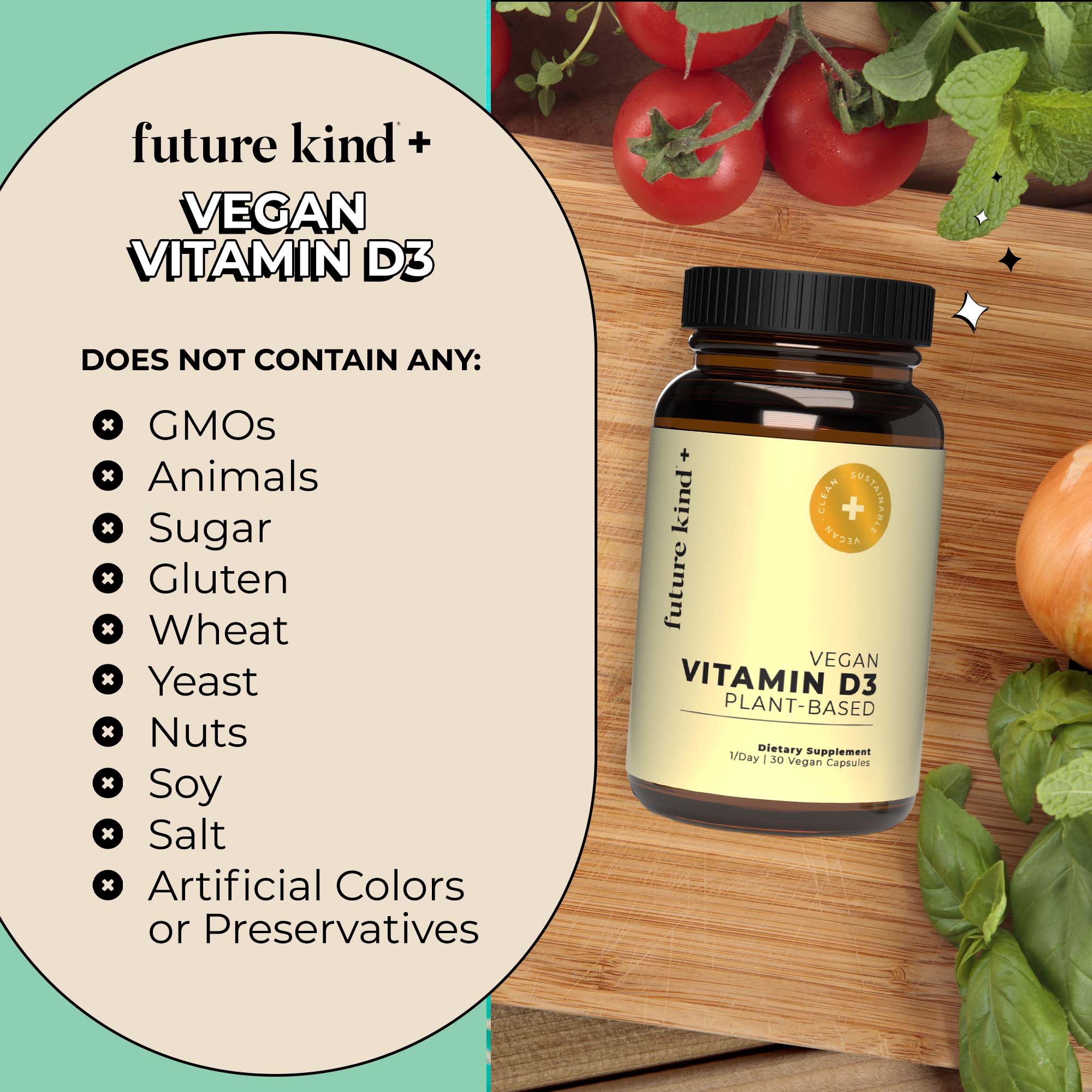 Future Kind - Wholesale Oral Supplement/Vitamin - Vegan Vitamin D3 Supplement3