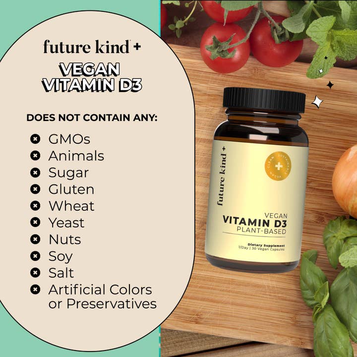 Future Kind - Wholesale Oral Supplement/Vitamin - Vegan Vitamin D3 Supplement3