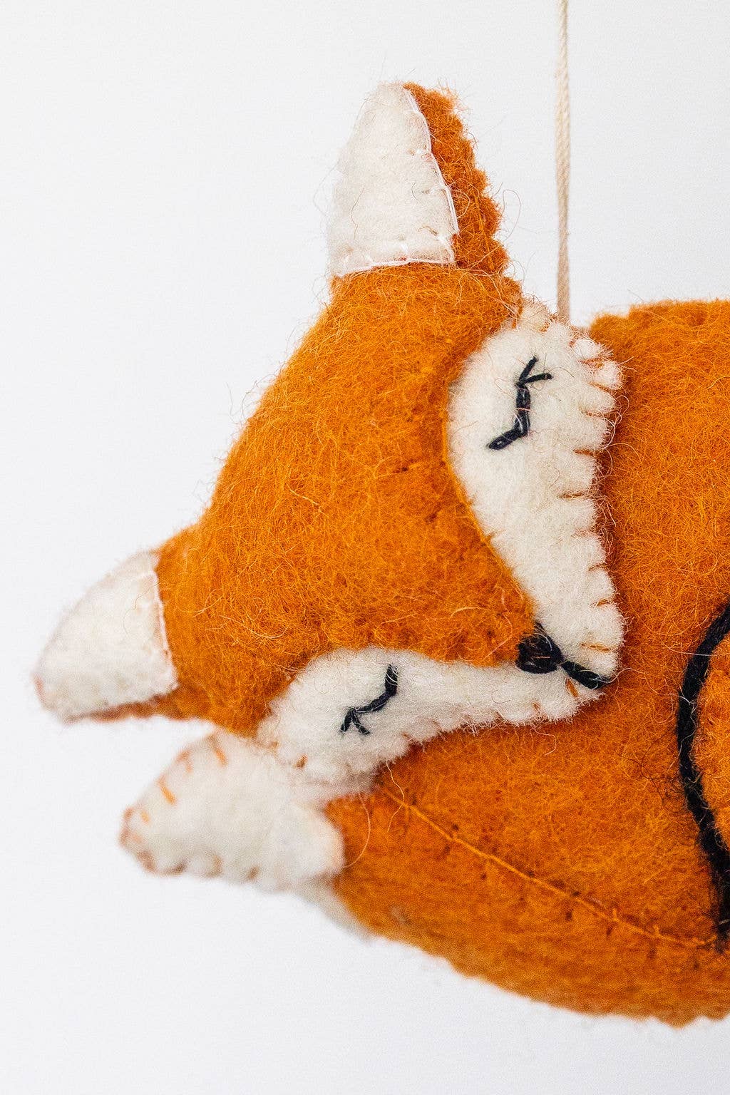 Nivas - Wholesale Ornament - Christmas Fox Felt Ornament3